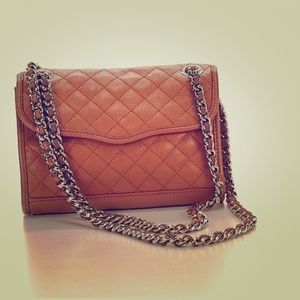 Rebecca Minkoff quilted chain link mini bag